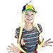 Rainbow Propeller Spinner Hat - One Size with Adjustable Hat Snap Back - Costume Accessory - Fits Most