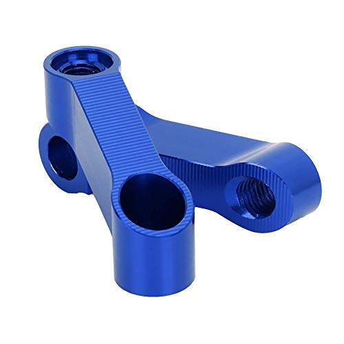 Senyar M10/M8 Motorcycle Adaptor,Aluminum Alloy Bike Modified Mirror Riser Extender Mounts Brackets Adapter Fit for Most Rearview Mirrors of Motorcycle and Electric Vehicle (Blue) - Thumbnail 7