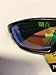 Calcutta LR1GM Long Range Sunglasses, Black Frame, Green Mirror Lens