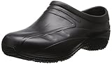 Anywear Women's Exact Clog, Black, 8 M US
