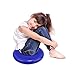 Trideer Inflated Wobble Cushion - Wiggle Seat for Sensory Kids(Multiple Colors), Balance Disc (Extra Thick), Flexible Seating for All Age (34CM Jewel Blue)