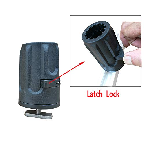 Brocraft Power Lock Rutenhalter mit Angel-Kajak Track Adapter/Kajak Track Rod Holder – Bild 3