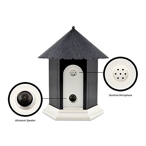 Ultrasonic Dog Bark Controller in Birdhouse Shape
