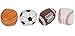 100 Pieces Sports Birthday Party Favors, Prize Box Toys for Kids, Goodie Bags, Football, Baseball, Basketball, Soccer Pinata Stuffers