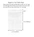 2''x 3'', (Pack of 200) Small Clear Poly Zipper Bags 2 Mil Reclosable Zipper Lock Storage Plastic Bags for Jewelry, Candy