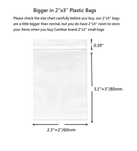 1 Reclosable+Ziplock+Storage+Plastic+Jewelry