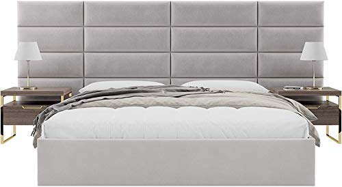 Plush Velvet Platinum Gray