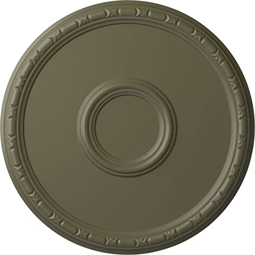 Ekena Millwork CM20ODSSF Odessa Bead & Barrel Ceiling Medallion (Fits Canopies…