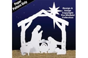 WINFIELD COLLECTION Medium Silent Night Nativity Woodworking Project Plan