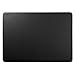Black Leather Desk Pad Teather PU Leather Desk Mouse Mat Blotters Organizer for Gaming, Writing, Working … (17'' x 12'')
