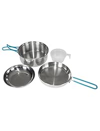 Stansport One Person   Juego de cocina (acero inox