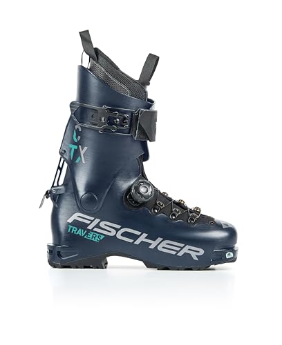 Fischer Women's Travers CTX Dark Blue Touring Ski Boots, 27.5