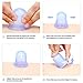 Ohuhu Silicon Cupping Therapy Set for Cellulite Body Massage Vacuum Suction Cups, 4 Pack (Anti Cellulite Cup)