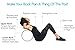 Plexus Wheel 6 Inch - Back Stretch Roller & Back Wheel for Yoga - Great for Classes Or in-Home Use - Optimal Back Roller Yoga Wheel for Back Pain Relief - USA Made