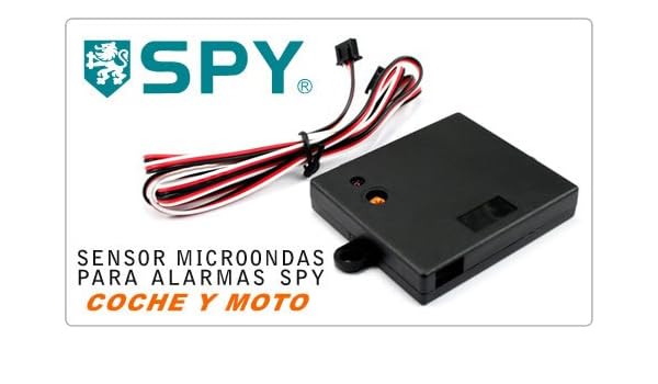 Sensor Microondas para Alarma de Coche o Moto SPY: Amazon.es ...