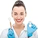 Precision Disposables 100 Piece Nitrile Exam Gloves XS 4 mil Thickness, Powder-Free, Non-Latex, Fingertip-Textured, Medical Grade, Food Safe