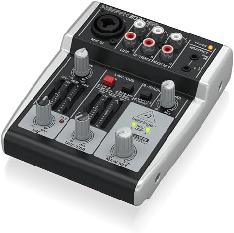 Podcastudio 2 USB Kit Podcast avec Mixeur, Micro et Casque