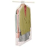 Clear Vinyl Storage Suit Garment Cover - 40
