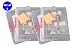 4 Pack Clear Plastic Document Cases File Holders, desk paper organizers, project container (4 Pack Clear/Pink Plus)