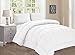 Elegant Comfort Luxury Ultra Plush Down Alternative Double-Filled Comforter, Twin/Twin XL, White
