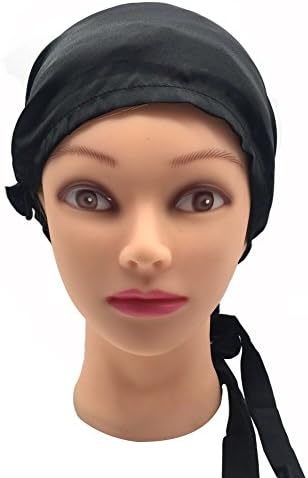 MAYMII 100% Mulberry Silk Women's Sleeping Cap Night Sleep Hat Hair Care