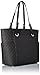 Michael Kors Women's Jet Set Item Ew Signature Tote, Black