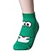 Dani's Choice Famous Japanese Animation Print Crew Socks, Super Mario Bros Socks, One Size US Shoe Size 5-10, (5 Pairs)