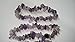 1pc Natural Healing Crystal Amethyst Chip Gemstone 7 Inch Stretch Bracelet