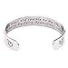 Godmother Bracelet Mothers Day Gifts You add Magic and Sparkle to My Life Thank you for being my Fairy Godmother Bracelets Christmas Present (White)
