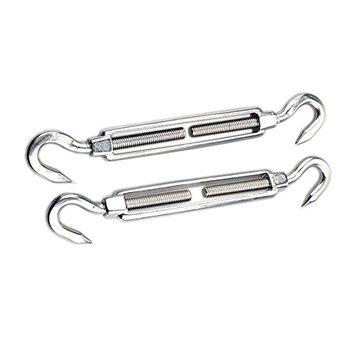 HONGCI Garten Awnings Mounting Mounting Assembly Set Square 304 Stainless Steel - Sonnensegel, Markisen Mounting…