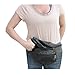 Fashion Helpers Leather Concealed Carry Fanny Pack for Men & Women