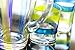 Pebeo Vitrea 160, Workbox Set of 10 Assorted 45 ml Glass Paint Colors + Accessories
