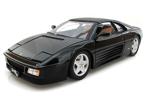 Ferrari 348 TS Elite Edition Black 1/18 by Hotwheels X5481
