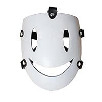 Rulercosplay High-Rise Invasion Tenku Shinpan White Smile Mask Halloween Cosplay Mask