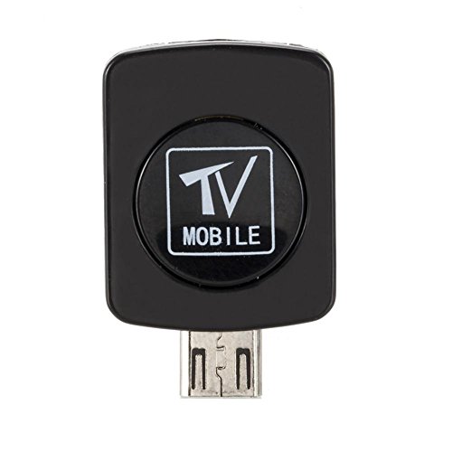 Biback TV Receiver Tuner,HDTV Mini DVB-T Satellite, Mini Black Antenna for Android Tablet Smartphone - Thumbnail 2
