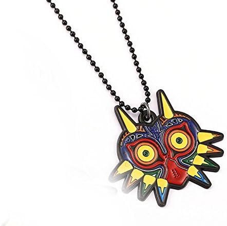 VikingsCap Fashion Hot Popular Cosplay Game Legend of Zelda Fashion Multicolor Majora's mask Alloy Necklace Key Ring Jewelry Pendant (Necklace)