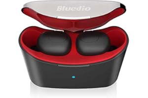 True Wireless Earbuds,Bluedio T-Elf (GT) Bluetooth Headphone Car , Dual Bluetooth 5.0 Earpieces With Mic, Total 35 Hours Play