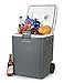 Rockpals 30 Quart Electric Cooler/Warmer on Wheels & Handle, Portable Iceless 12V Thermoelectric Plug In Cooler Chiller for Truck, Car, RV, SUV, Home, Office, Travel, Camping, Beach