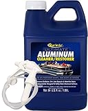 Star Brite Ultimate Aluminum Cleaner & Restorer - Safely Clean Pontoon Boats, Jon Boats & Canoes