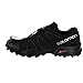 Salomon Men's Hiking Shoes, Black Black Black Metallic 000, 10.5 AU