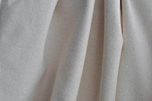 Organic Cotton Heavyweight Flannel Fabric - Natural - By the Yard