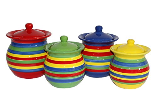 Colorful Kitchen Canisters: Amazon.com