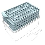 DZHJKIO Mini Ice Cube Trays for Freezer - 4 Pack