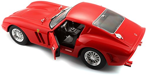 Bburago B18-26018 1:24 Scale Race and Play of The Ferrari 250 GTO Sports Car Die-Cast Model - Thumbnail 2