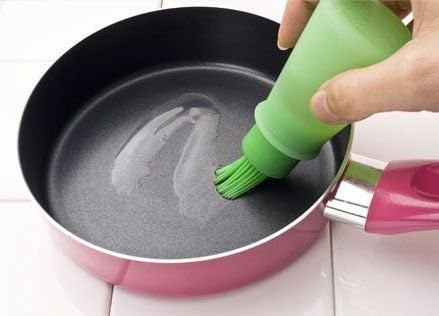 Evana Silicone Cooking Oil Bottle with Basting Brush (Silicon Brush Bottle) (Sd-79-Silicon-Brush-Bottle-Flx)