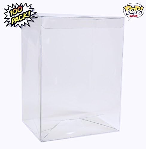 Funko POP! Alpha Premium Protector Cover Protective Case for Standard 4-Inch Vinyl Figures (Pack of 100)