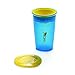 JUICY! WOW CUP, Translucent 360 Sippy Cup with Freshness Lid, Blue - 9 oz