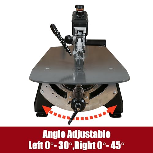 BUCKTOOL 22-Inch Scroll Saw, 1/5 HP 1.3A Power Scroll Saws for Woodworking photo 11