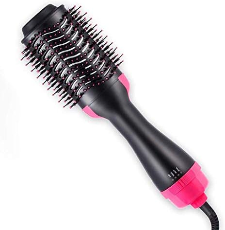 Flowing Water Hair Dryer Brush One Step Hair Dryer & Styler for All Hair Type Salon Negative Ion Generator Styling Tools Multi-functional 3-in-1 [Energy Class A]