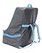 Zohzo Car Seat Travel Bag — Adjustable, Padded Backpack for Car Seats — Car Seat Travel Tote (Gray with Black Trim)